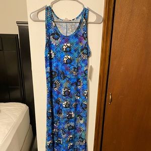 Bnwt lularoe Dani maxi dress tank style size xs
